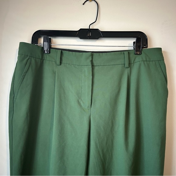 Jones New York Women’s Forest Green Pants Size 10 Stretch Office - Picture 3 of 9